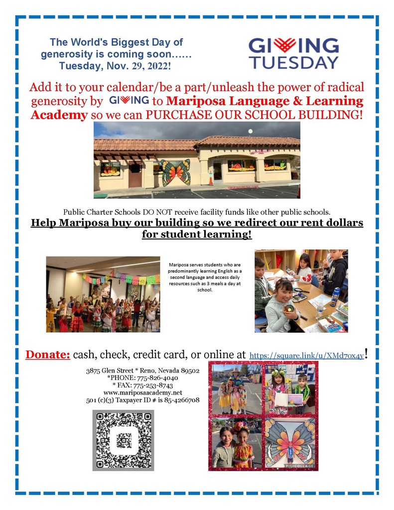 Giving Tuesday!!!
